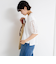 ドットシアーパフスリーブカットソー