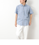 綿麻レギュラーカラー テープシャツ 25SS