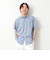 綿麻レギュラーカラー テープシャツ 25SS
