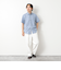 綿麻レギュラーカラー テープシャツ 25SS