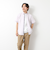 綿麻レギュラーカラー テープシャツ 25SS