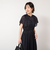 ウォッシャブルシフォンカットプリントワンピース
