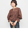 ウォッシャブルレース2WAYブラウス