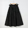 ウォッシャブルラメジャガードフレアスカート