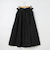 ウォッシャブルラメジャガードフレアスカート