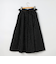 ウォッシャブルラメジャガードフレアスカート
