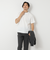 LINKS モザイク柄 レイヤードTee