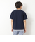 LINKS モザイク柄 レイヤードTee