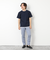 LINKS モザイク柄 レイヤードTee