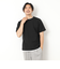 LINKS モザイク柄 レイヤードTee