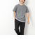 LINKS モザイク柄 レイヤードTee