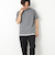 LINKS モザイク柄 レイヤードTee