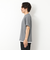 LINKS モザイク柄 レイヤードTee