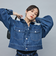 【RM denim】袖ボリュームGジャン
