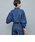 【RM denim】フリルデニムブラウス