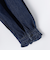 【RM denim】フリルデニムブラウス