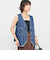 【RM denim】Vネックデニムベスト