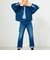【RM denim】ハイウエストソフトフレアデニム