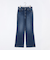 【RM denim】ハイウエストソフトフレアデニム