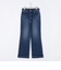 【RM denim】ハイウエストソフトフレアデニム