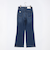 【RM denim】ハイウエストソフトフレアデニム