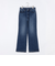 【RM denim】ハイウエストソフトフレアデニム