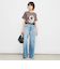 【RM denim】ソフトルーズストレートデニム