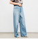 【RM denim】ソフトルーズストレートデニム