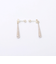 【ANNA SOTTILOTTA/アンナソッティロッタ】 Pendanes DROP シルバーピアス