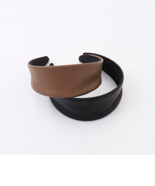 JENNIFER OUELLETTE/ジェニファーオレット】レザーカチューシャ