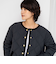 【TAION×LIMONTA】別注ベロアパイピングショートダウン