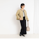 【TAION×LIMONTA】別注ベロアパイピングショートダウン