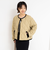【TAION×LIMONTA】別注ベロアパイピングショートダウン