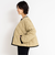 【TAION×LIMONTA】別注ベロアパイピングショートダウン