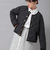 【TAION×LIMONTA】別注ベロアパイピングショートダウン