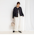 【TAION×LIMONTA】別注ベロアパイピングショートダウン