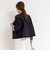 【TAION×LIMONTA】別注ベロアパイピングショートダウン
