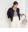 【TAION×LIMONTA】別注ベロアパイピングショートダウン