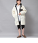 ◇【WEB限定】【TAION/タイオン】別注ボア×ダウンフードコート(リバーシブル)