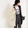 ◇【WEB限定】【TAION/タイオン】別注ボア×ダウンフードコート(リバーシブル)
