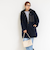 ◇【WEB限定】【TAION/タイオン】別注ボア×ダウンフードコート(リバーシブル)
