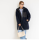 ◇【WEB限定】【TAION/タイオン】別注ボア×ダウンフードコート(リバーシブル)