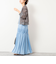 【追加】《セットアップ対応》チュール刺繍Vネックカーディガン