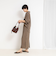 《セットアップ対応》ウォッシャブルシルキーキュプラドレープシャツ