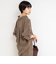 《セットアップ対応》ウォッシャブルシルキーキュプラドレープシャツ