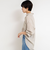 《セットアップ対応》ウォッシャブルシルキーキュプラドレープシャツ