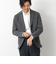 《ビジカジ/セットアップ対応》【尾州】先染めハニカムイージーJK 25AW