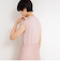 プリーツ風ニットワンピース