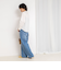 Vネックタックギャザーパーツブラウス