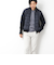 【TAION/タイオン】別注HI NECK DOWN JKT WITH SLEEVE KNIT 25AW